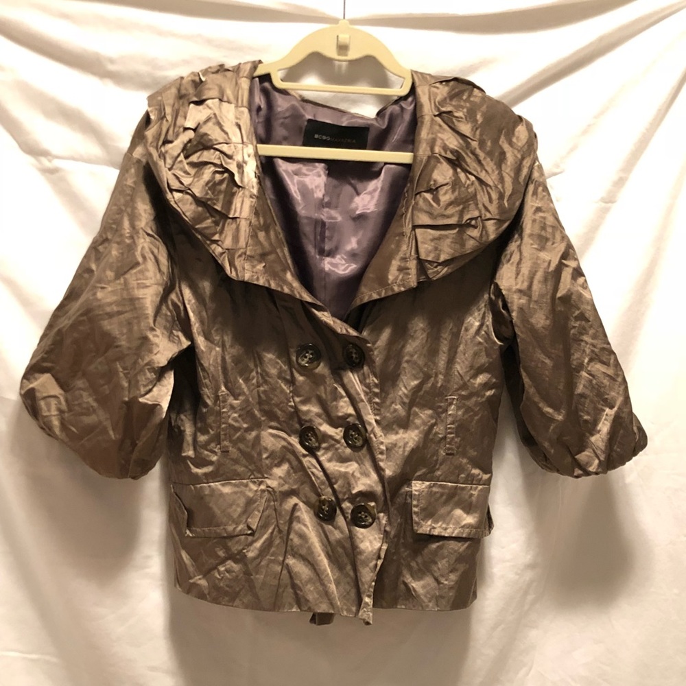 ❄️Holiday Sale!❄️ BCBGMAXAZRIA Metallic Jacket